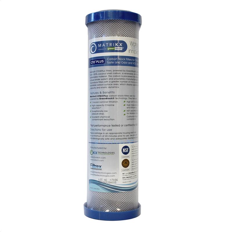 Matrix Water Filter Carbon 5mic CTO/2 10