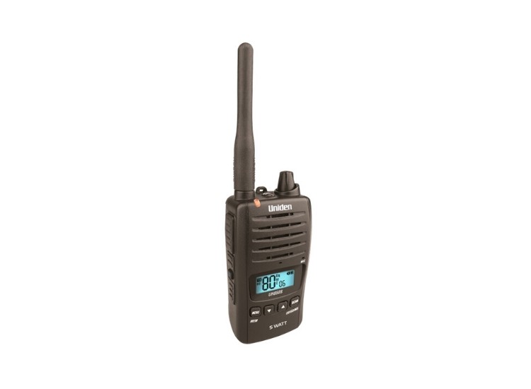 Uniden UH850S, 5 Watt UHF Handheld Radio, Waterproof, Single - Boat ...